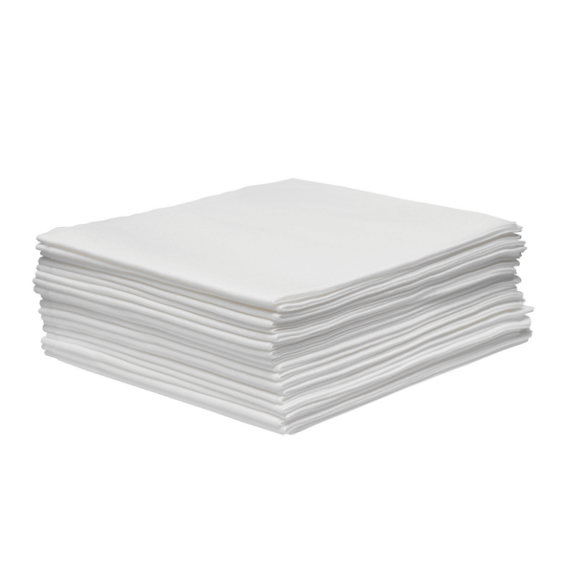WHITE DISPOSABLE ECO TOWELS EXTRA LARGE 200cm x 80cm